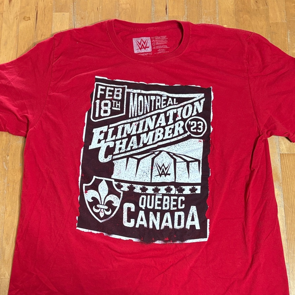 WWE Red Elimination Chamber T-Shirt